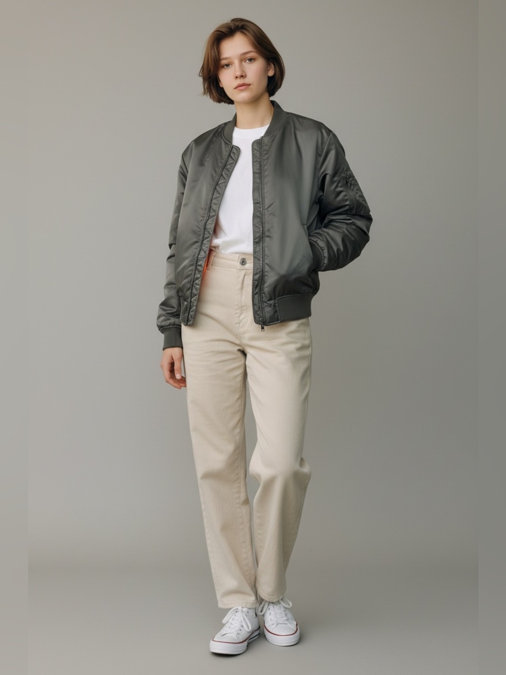 Birch and stone Women’s bomber jacket - Picture 5 of 9